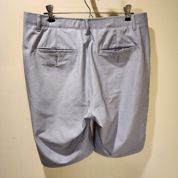Pebble Beach Men's Gray Flat From Bermuda Shorts size 32 - Picture 11 of 12